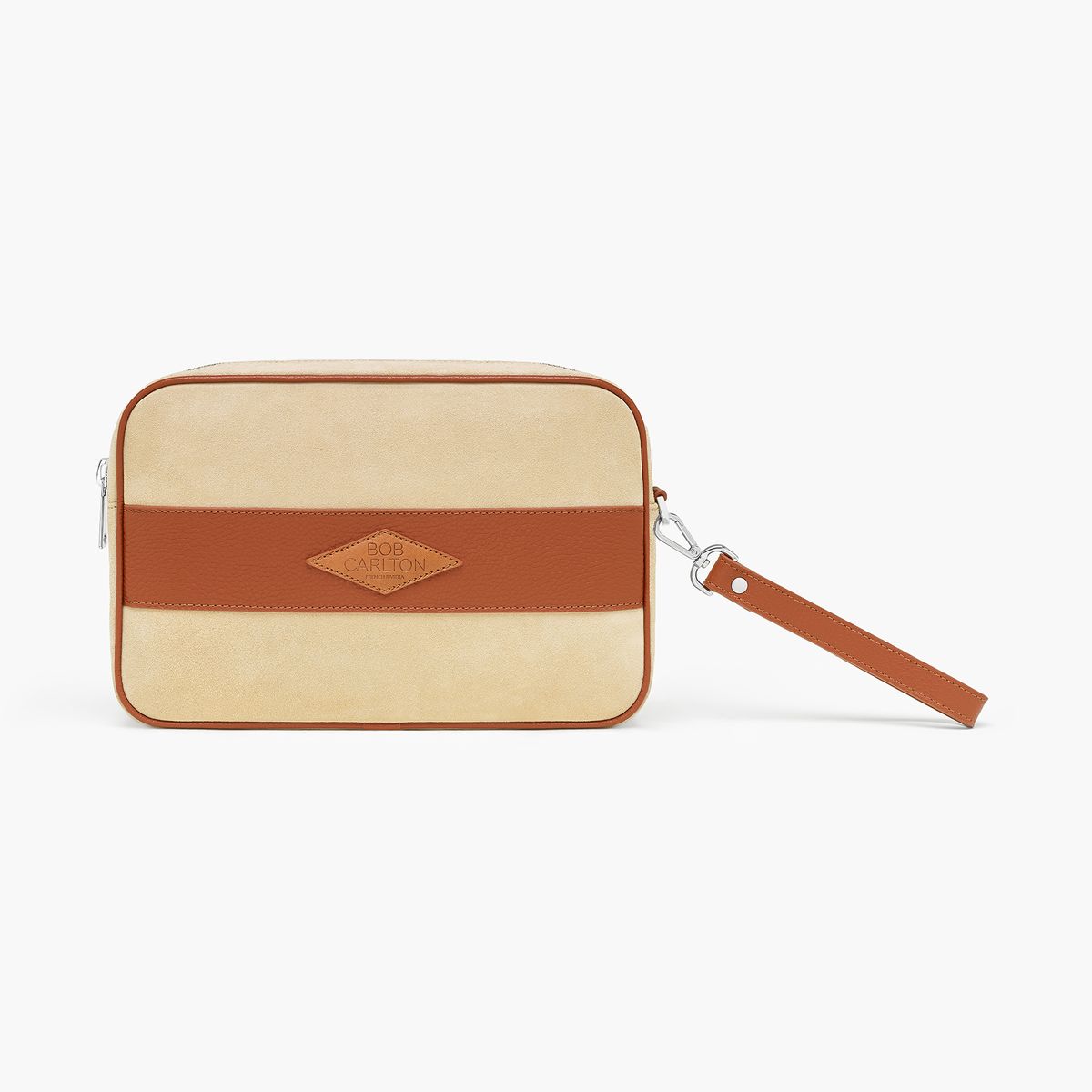 Håndveske Semsket  beige